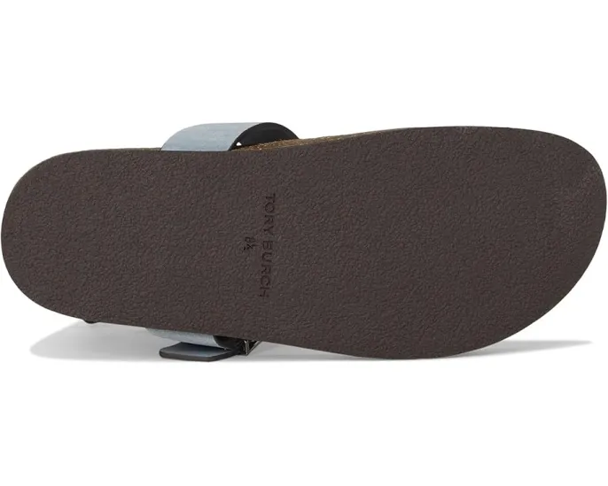 Шлепанцы Tory Burch Mellow Thong с верхом из мягкой замши