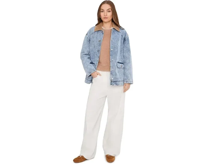 Avec Les Filles расслабленный жакет в стиле амбара