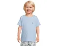 Футболка Lacoste Kids Core с вышитым крокодилом из хлопка