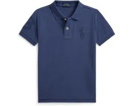 Детская поло Polo Ralph Lauren Big Pony с принтом под краску