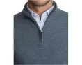 UNTUCKit Merino Wool 1/4 Zip свитер из мериносовой шерсти с воротником стойкой