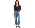 Блуза Madewell с рюшами и рукавами фонариками на пуговицах