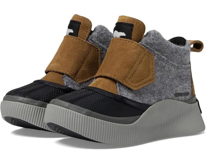 Детские ботинки SOREL Childrens Out N About IV Strap WP на липучке с водонепроницаемой подошвой