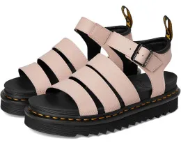 Сандалии Dr. Martens Blaire из мягкой кожи с тремя ремешками