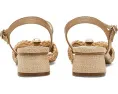 Детские сандалии Steve Madden Kids Golden с плетеным ремешком и металлическим акцентом