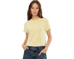 Poppy Lettuce Edge Sweater Tee