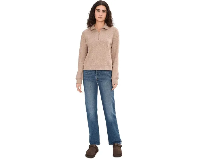 Свитер Splendid Sweatersoft с молнией на четверть