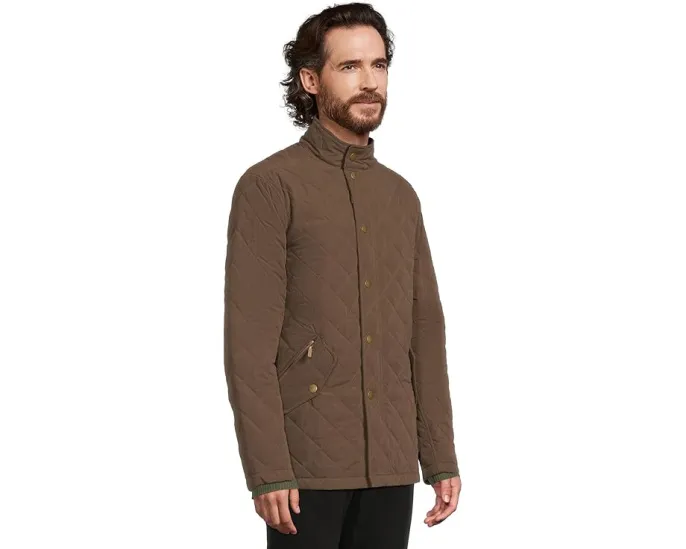 Куртка Barbour Shoveler Quilted стеганая с капюшоном и множеством карманов