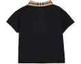Рубашка с воротником Johane от Burberry Kids в черном цвете
