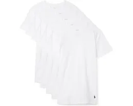 Набор из 5 футболок Polo Ralph Lauren с приталенным кроем и круглым вырезом