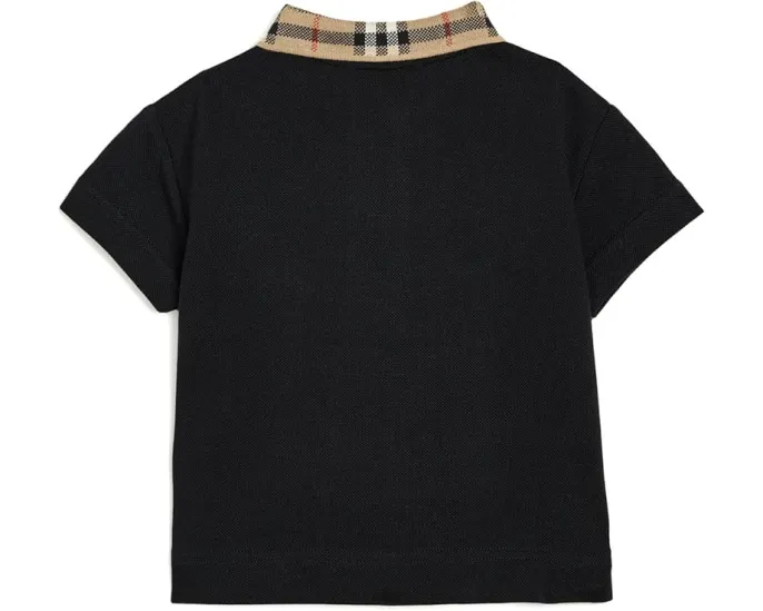 Рубашка с воротником Johane от Burberry Kids в черном цвете