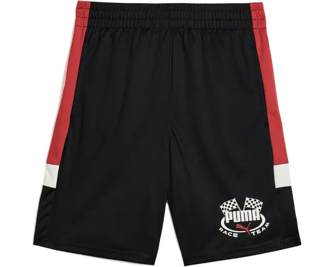 Шорты Puma Vintage Moto Knit для детей с эластичным поясом