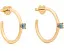 Серьги-гвоздики Little Luxuries Hoops с жемчугом и цирконием от Kate Spade New York