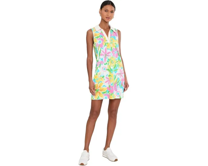Платье без рукавов Lilly Pulitzer Cayo Costa с цветочным принтом
