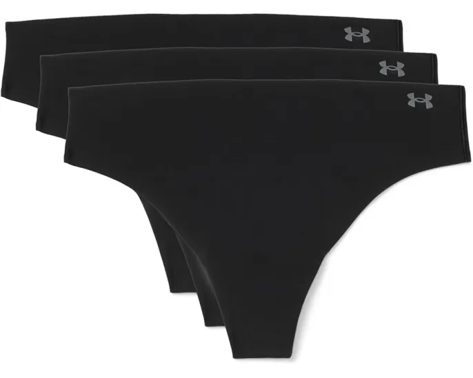 Набор стрингов Under Armour Seamless Thong из 3 штук однотонных