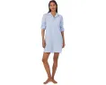 Ночная сорочка Long Sleeve Roll Tab His Shirt с цветочным принтом Lauren Ralph Lauren