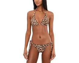 Верх для купальника Safari Leopard Cheryl Reversible Triangle от BECCA