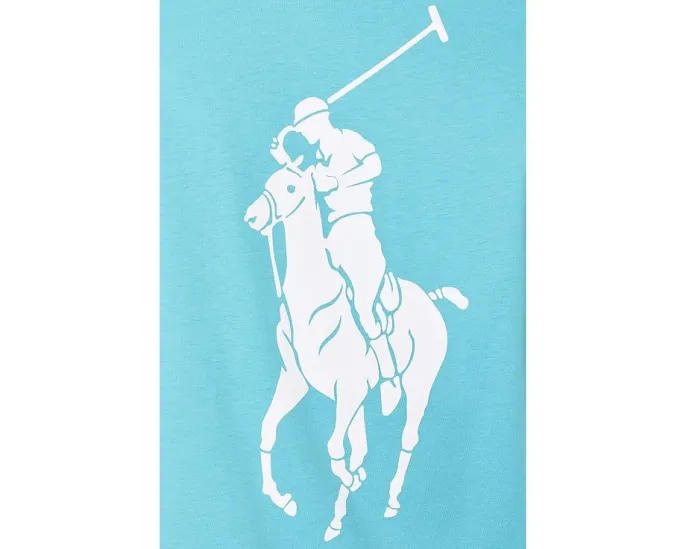 Футболка Polo Ralph Lauren Classic Fit Big Pony Jersey с крупным логотипом