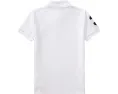 Детское поло Big Pony Cotton Mesh от Polo Ralph Lauren белое