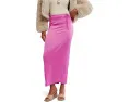 Юбка-колонна Free People Rosetto Column Skirt с высокой посадкой и разрезом