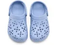 Классические сабо Crocs для детей с цветочным ажурным дизайном