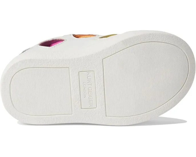Обувь Kurt Geiger London Kids Mini Lane Love для малышей с радужными сердечками
