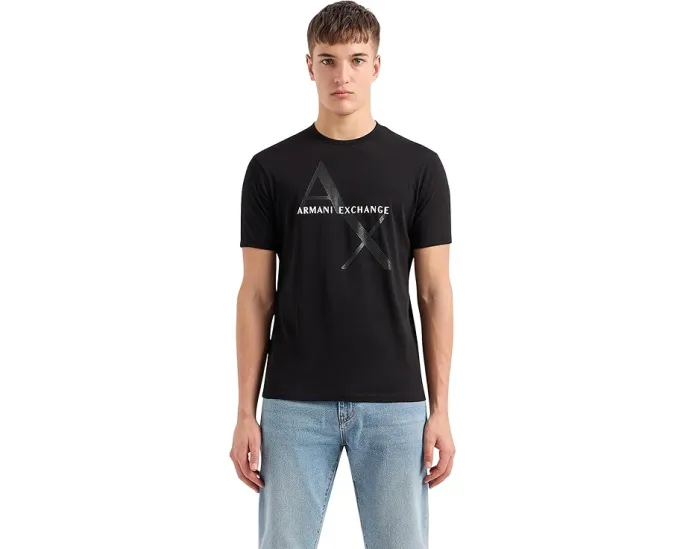 Armani Exchange Футболка из хлопкового джерси