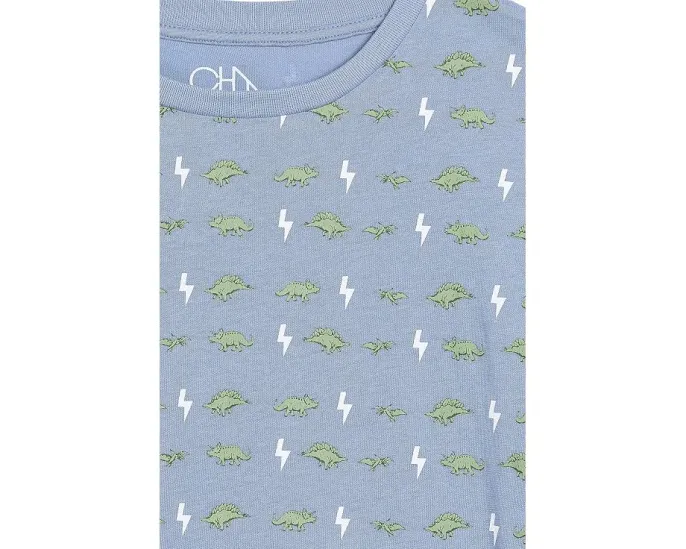 Chaser Kids Лонгслив Dino Bolts из хлопкового трикотажа