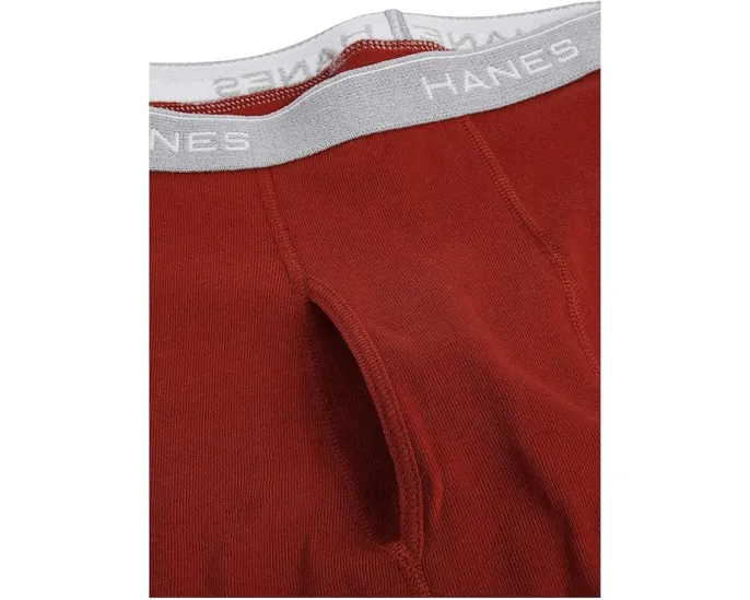 Трусы боксеры Hanes Cool Dri с влагоотводящей тканью и поясом ComfortFlex упаковка 10 штук