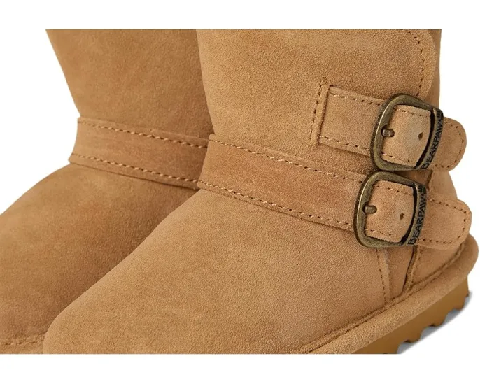 Bearpaw Kids сапоги Katya с декоративной пряжкой и шерстяной подкладкой