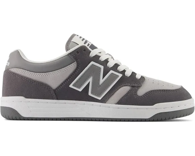 Кроссовки New Balance BB480L v1 с кожаным верхом и резиновой подошвой