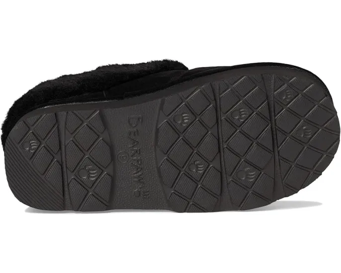 Уютные тапочки Bearpaw Ari из замши с подкладкой из овчины