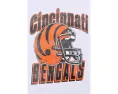 Футболка Junk Food Clothing Cincinnati Bengals с ретро-шлемом