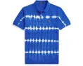 Tie-Dye Cotton Mesh Polo Shirt (Big Kid)