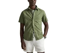 Рубашка Polo Ralph Lauren Classic Fit Garment-Dyed Oxford с коротким рукавом