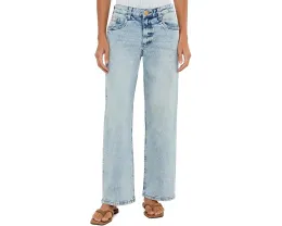 Свободные джинсы KUT from the Kloth Petite Selena с заниженной талией в голубом цвете