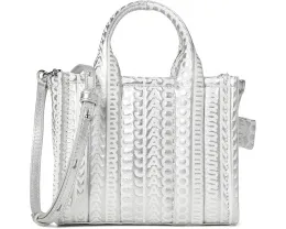 Металлическая сумка-тоут Marc Jacobs The Monogram Metallic Leather Crossbody Tote Bag