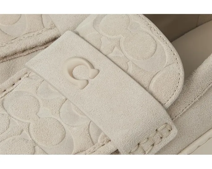 Лоферы COACH Hybrid With Signature с декоративной пряжкой и логотипом