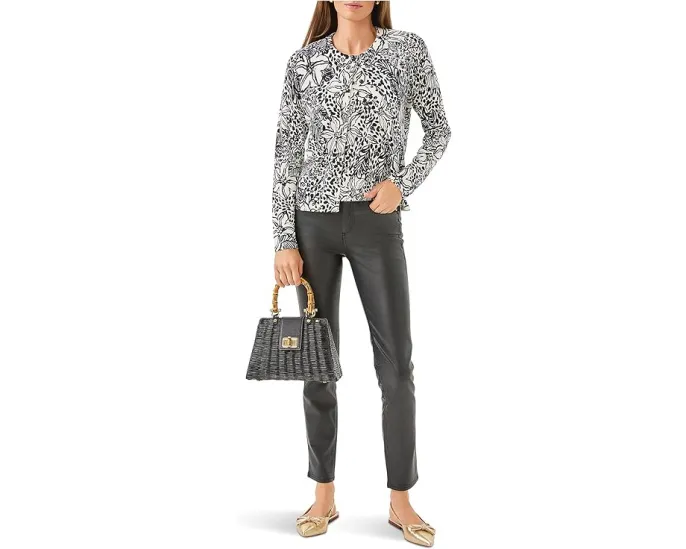 Кардиган Fairley с высокой горловиной и принтом от Lilly Pulitzer