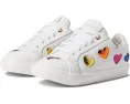 Детские кроссовки Kurt Geiger London Kids Mini Lane Love с разноцветными сердечками