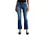 Джинсы AG Jeans Angel Low Rise Boot с зауженным силуэтом и расклешенным низом