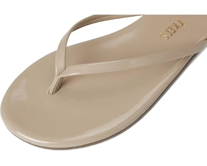 Босоножки TKEES Glosses из глянцевой кожи с мягкой стелькой