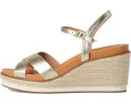 Эспадрильи Cole Haan Cloudfeel Silvee Espadrille Wedges 75mm с перекрестными ремешками