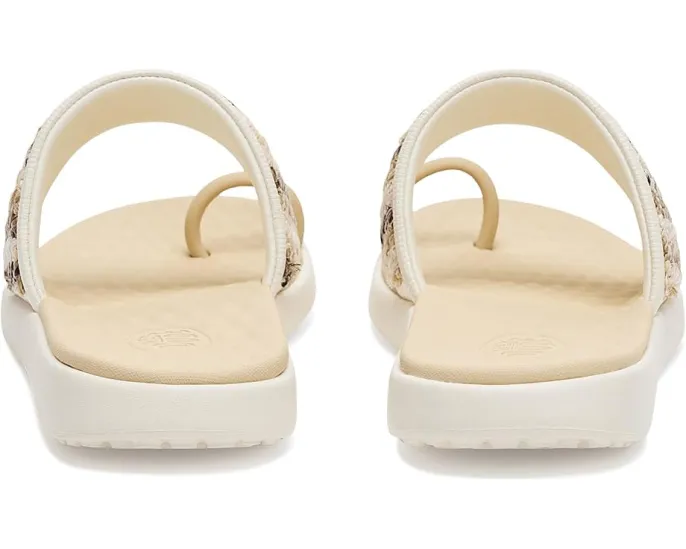 Босоножки Maui Breeze Toe Loop с кольцом на мыске цвет слоновой кости