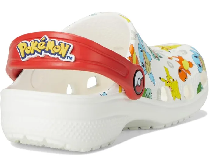 Детские кроксы Crocs Classic Pokemon с рисунком