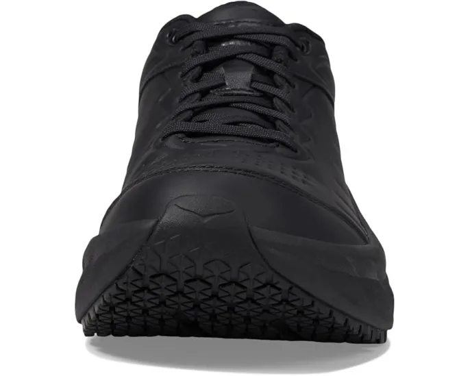 Кроссовки Hoka Bondi Slip Resistant с максимальной амортизацией и водостойкой кожей