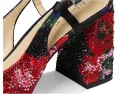 Туфли Blue by Betsey Johnson Elias на каблуке с цветочным принтом и квадратным носком