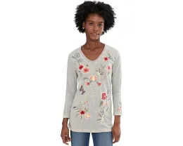 Топ Maeve с цветочной вышивкой по всей поверхности от Karyn Seo