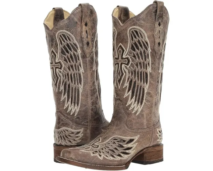Ковбойские сапоги Corral Boots A1197 с дизайном крыла и стразами