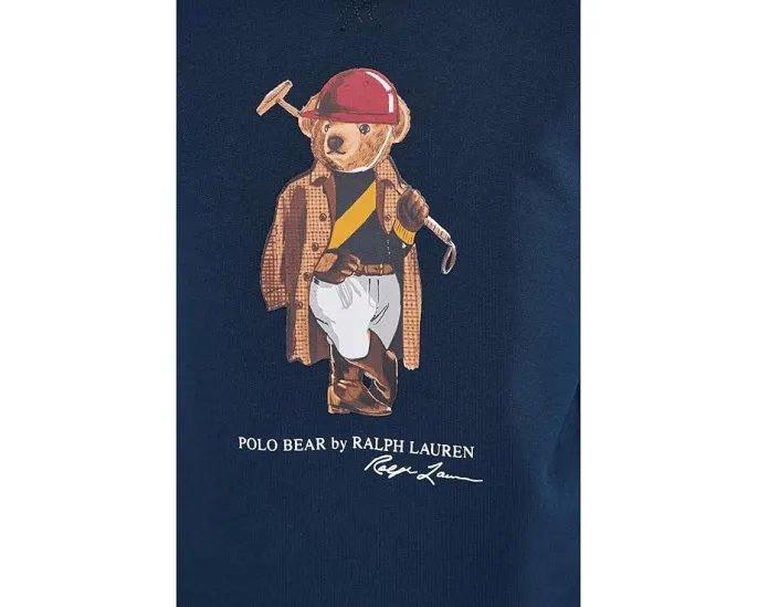 Свитшот Polo Ralph Lauren Polo Bear Fleece с принтом медведя и длинными рукавами
